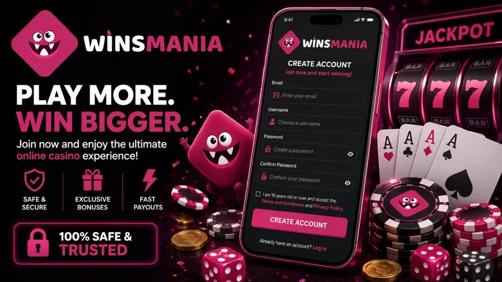 wins mania login